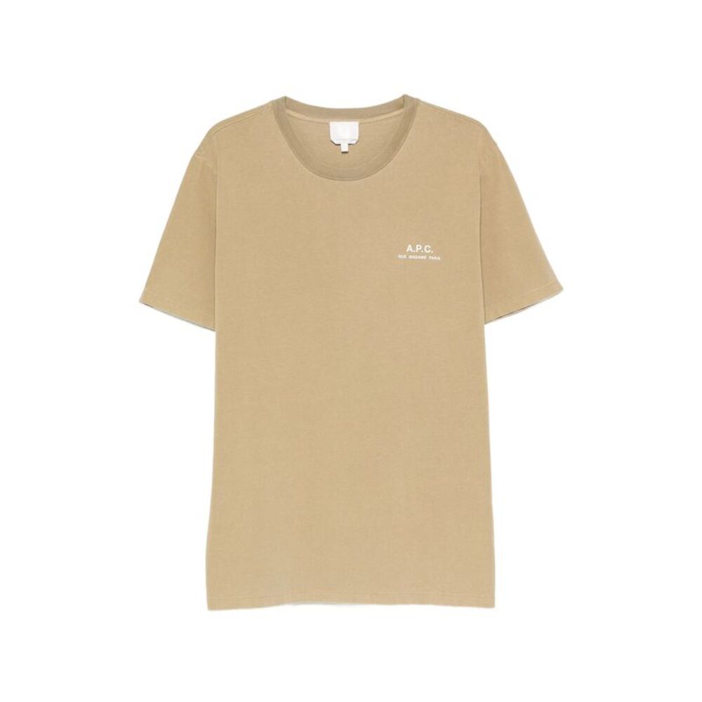 A.P.C. Neutrals T-Shirts & Vests - T-Shirts Men